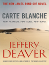 Carte Blanche (eBook)